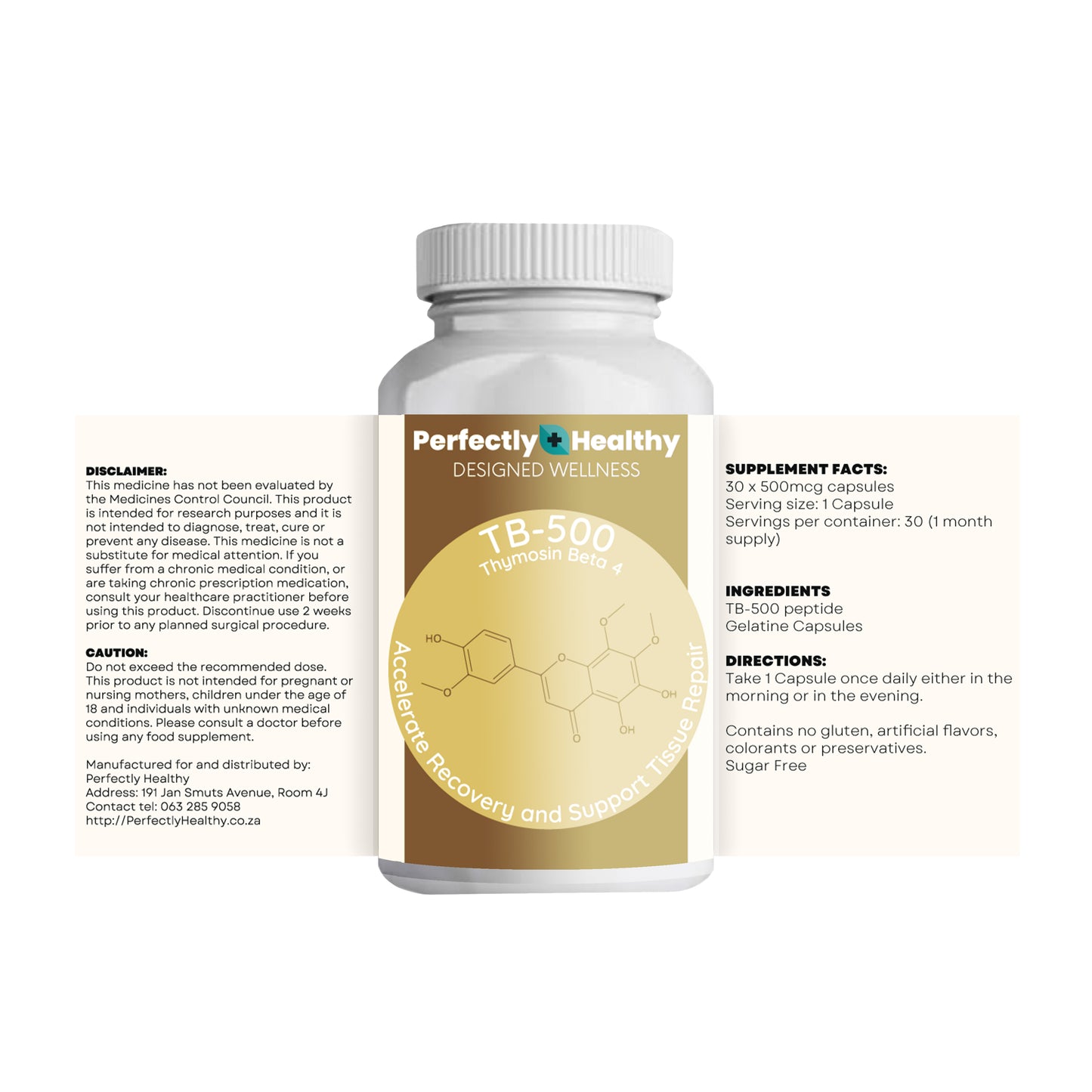 TB500 (Thymosin Beta 4) - Accelerate Recovery and Support Tissue Repair