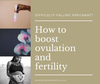Trying to fall pregnant? Here's how to boost your ovulation and fertility