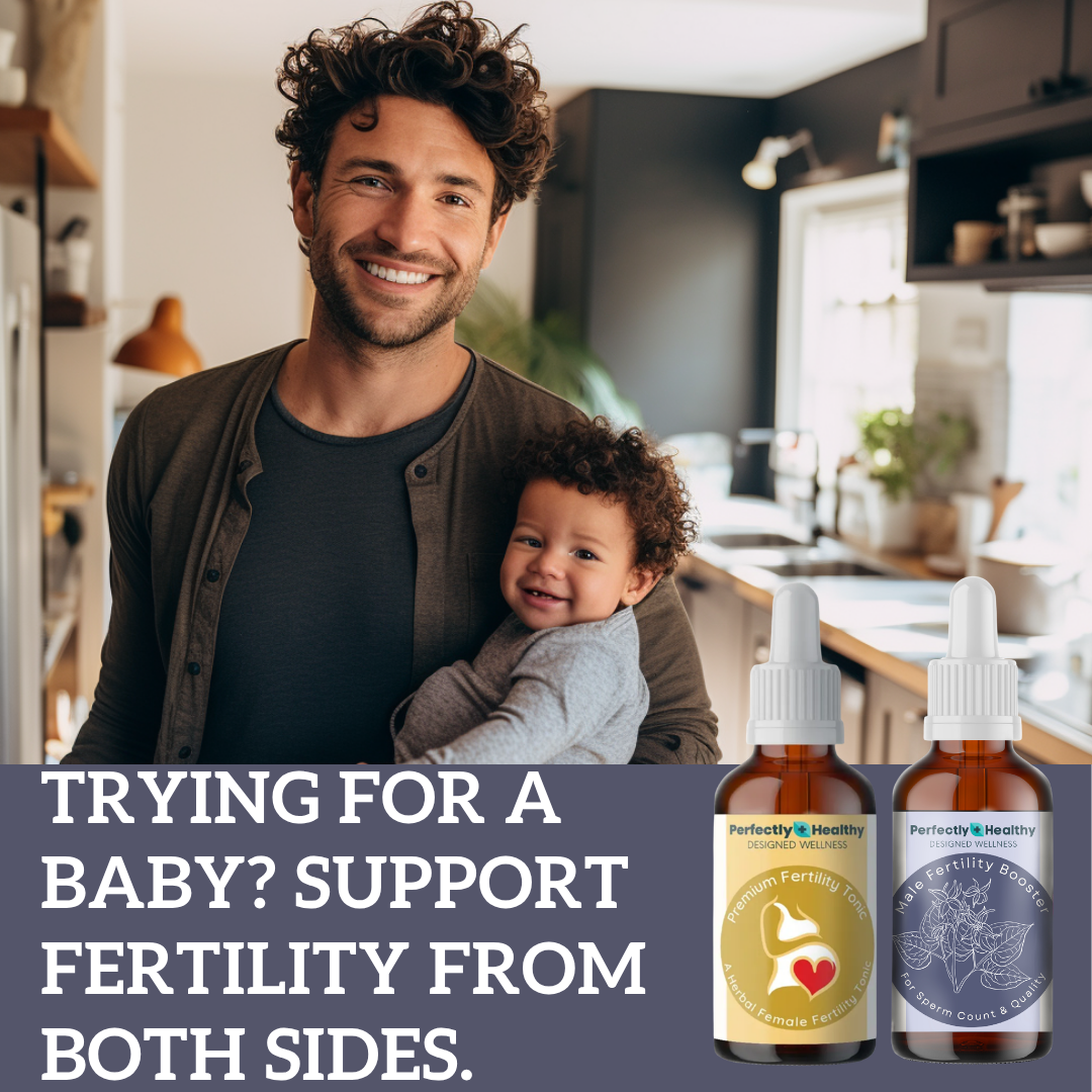 Couples Fertility Combo - Male + Female Fertility Support for Conception
