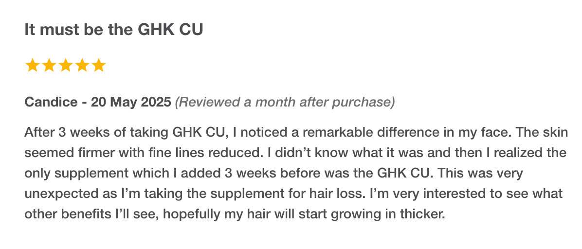 GHK-Cu Peptide – Copper Tripeptide (Oral Capsules)