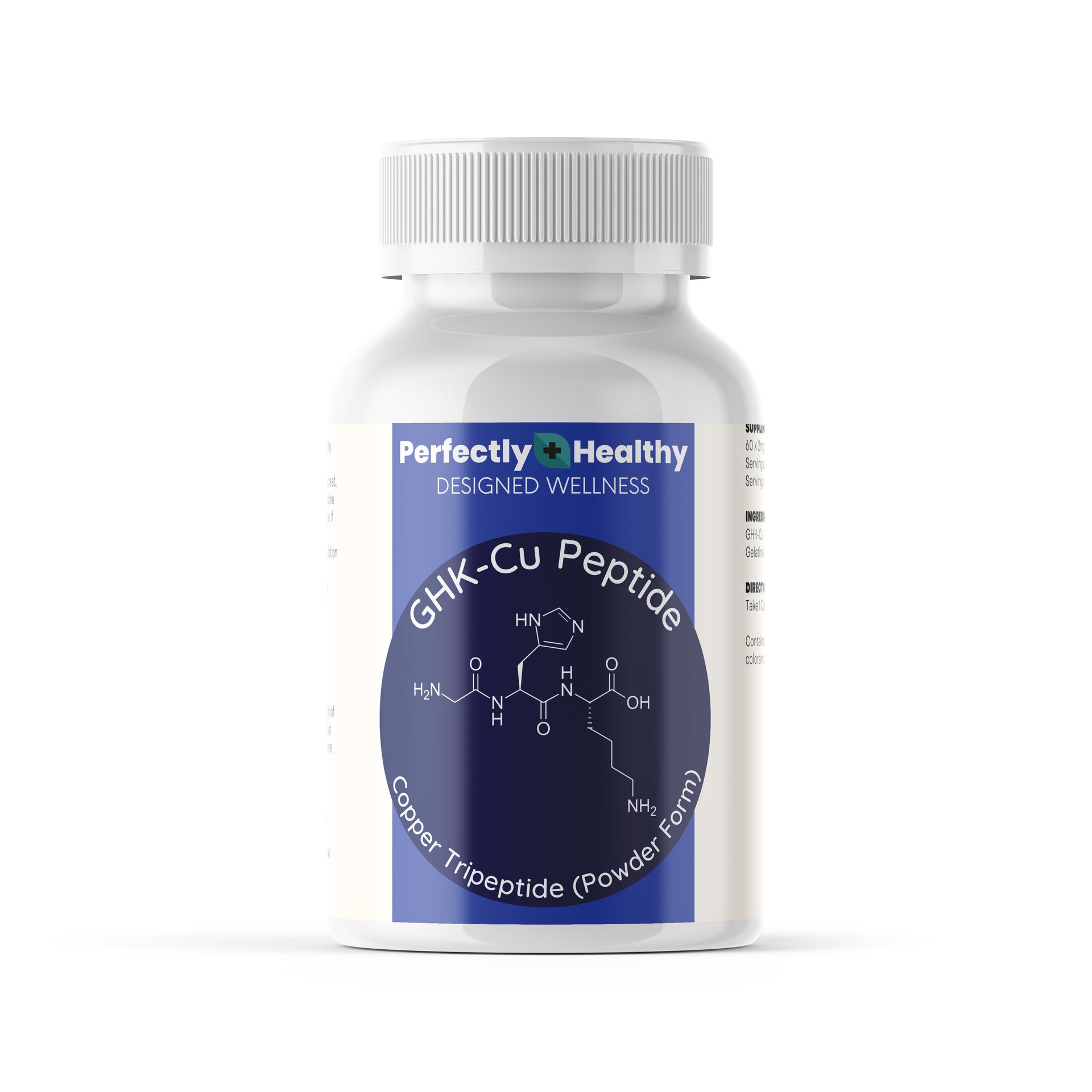 GHK-Cu Peptide Copper Tripeptide (Oral Capsules) Perfectly Healthy SA GHK-Cu Peptide Copper Tripeptide (Oral Capsules) Perfectly Healthy SA