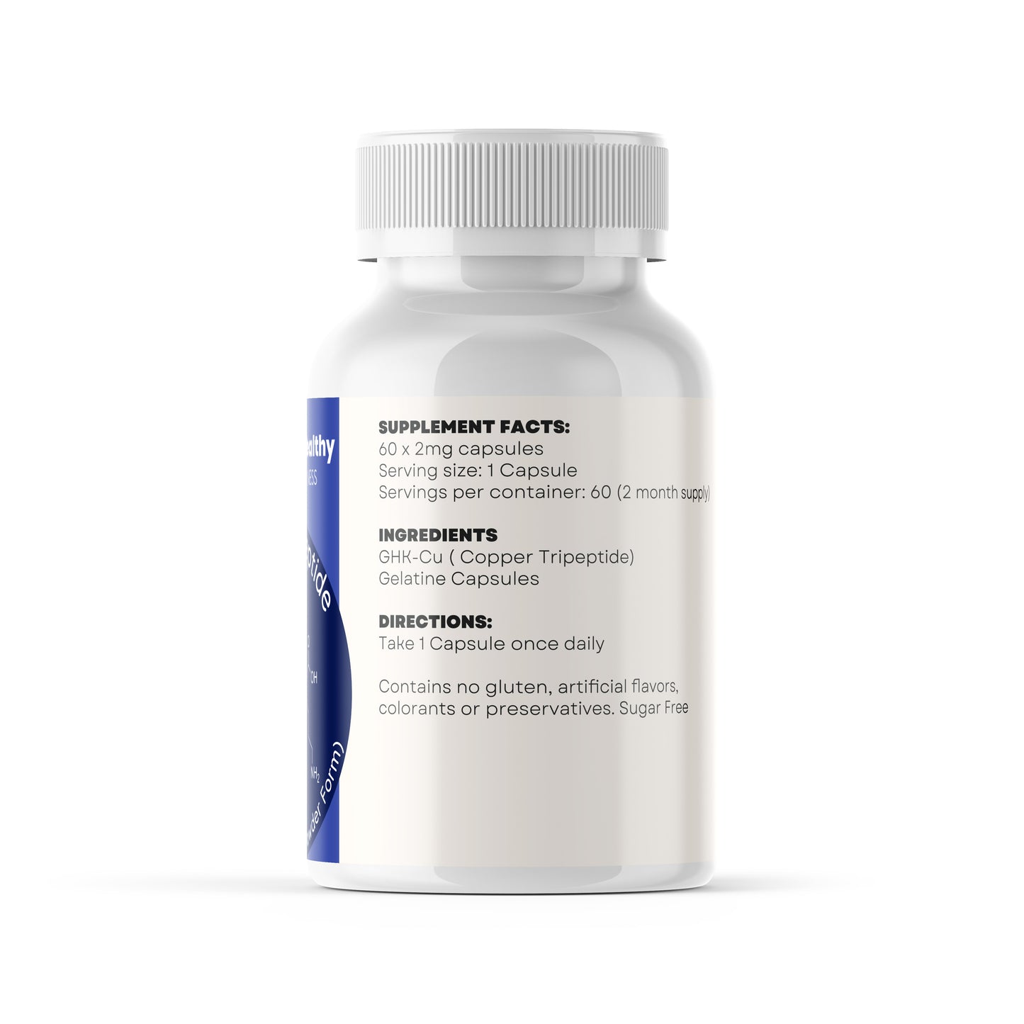 GHK-Cu Peptide – Copper Tripeptide (Oral Capsules)