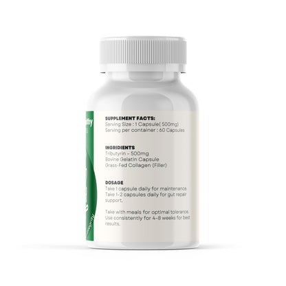 Tributyrin- Butyrate Support for Gut Integrity